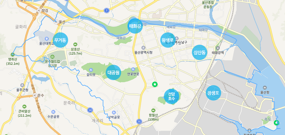 공연장소 지도